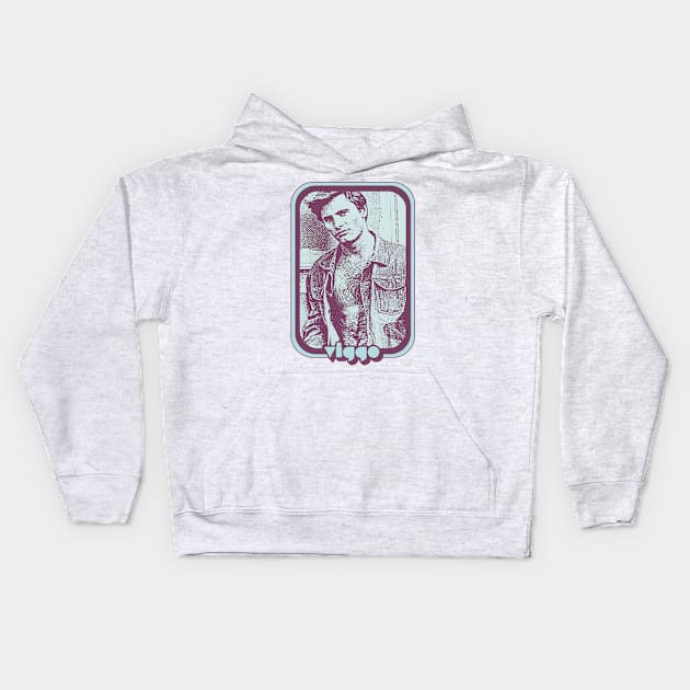 Viggo Mortensen /// Retro Style Fan Art Kids Hoodie by DankFutura